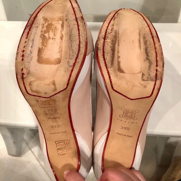 Celine leather platform loafer pump w. Tassel 39.5 - Picture 8 of 8